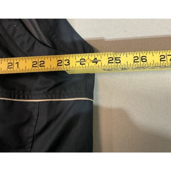 Nike Golf Vest Mens Large windbreaker Pullover Zip Pockets Blue V-Neck - Picture 3 of 7